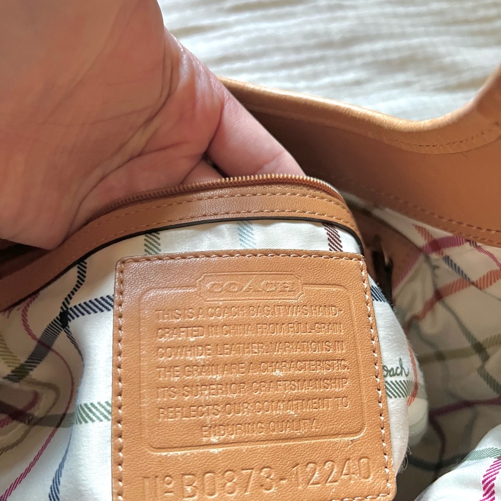Coach Ergo Tan Shoulder Bag - Picture 6 of 7